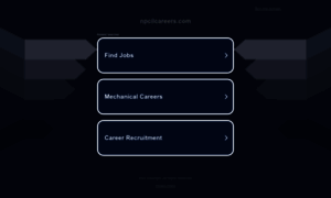 Npcilcareers.com thumbnail
