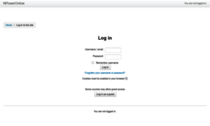 Npoweronline.org thumbnail