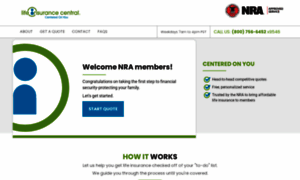 Nra.lifeinsurancecentral.com thumbnail