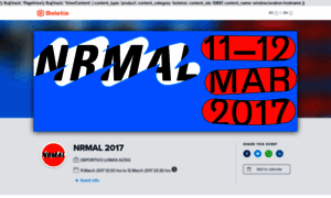 Nrmal2017.boletia.com thumbnail