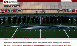 Nrotc.unm.edu thumbnail