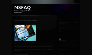 Nsfaq.wordpress.com thumbnail