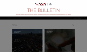 Nsnlawbulletin.com thumbnail