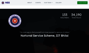 Nss.iitbhilai.ac.in thumbnail