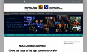 Nssasign.org thumbnail