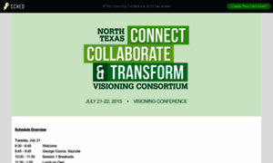 Ntrcvisioningconference2015.sched.org thumbnail
