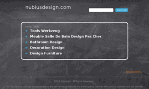Nubiusdesign.com thumbnail