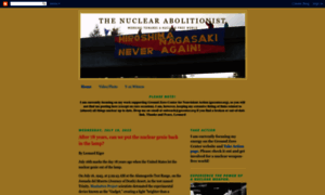 Nuclearabolitionist.blogspot.com thumbnail