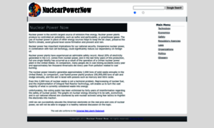 Nuclearnow.org thumbnail