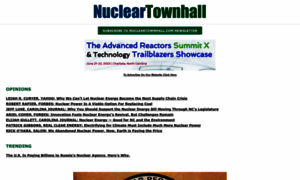 Nucleartownhall.com thumbnail