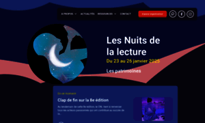 Nuitsdelalecture.fr thumbnail