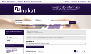 Nukat.edu.pl thumbnail