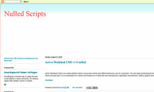 Nulledscriptdownloadz.blogspot.com thumbnail