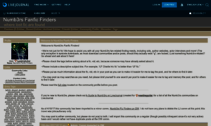 Numb3rsficfind.livejournal.com thumbnail