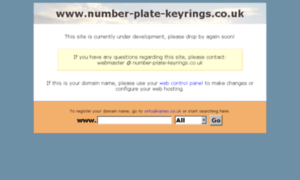 Number-plate-keyrings.co.uk thumbnail