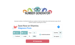 Numbergenerator.com thumbnail