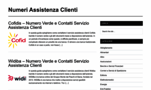 Numeriassistenzaclienti.net thumbnail