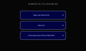 Numero-de-telephone.be thumbnail