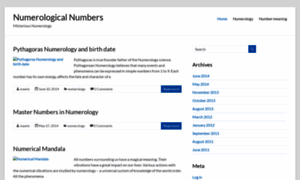 Numerologicalnumbers.com thumbnail