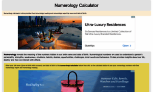 Numerologycalculator.online thumbnail