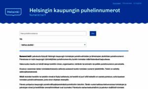 Numerot.hel.fi thumbnail
