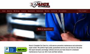 Nunoscompletecarcare2.com thumbnail