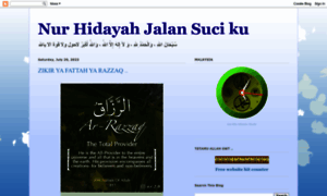 Nurhidayahjalansuciku.blogspot.in thumbnail