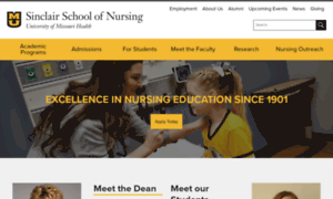 Nursing.missouri.edu thumbnail