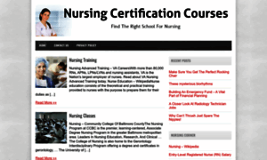 Nursingcertificationcourses.com thumbnail