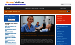 Nursingjobfinder.com thumbnail