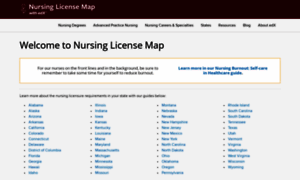 Nursinglicensemap.com thumbnail