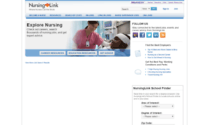 Nursinglink.monster.com thumbnail