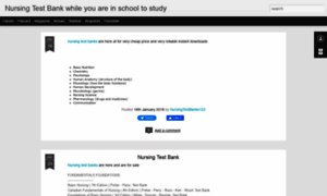 Nursingtestbanksforschool.blogspot.com thumbnail