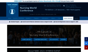 Nursingworldconference.com thumbnail