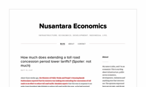 Nusantaraeconomics.com thumbnail