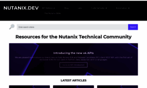 Nutanix.dev thumbnail