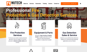 Nutechfirepreventioninc.ca thumbnail