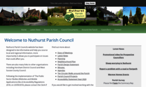 Nuthurstparishcouncil.co.uk thumbnail