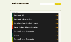 Nutra-care.com thumbnail