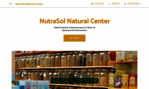 Nutrasol-natural-center.business.site thumbnail