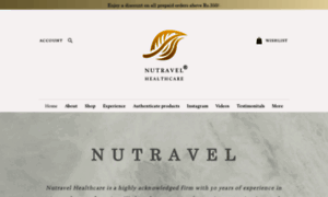 Nutravelhealthcare.com thumbnail