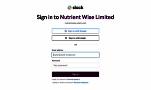 Nutrientwise.slack.com thumbnail