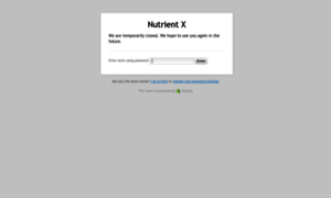 Nutrientx.com thumbnail