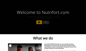 Nutrifort.com thumbnail