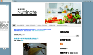 Nutrinote.blogspot.com thumbnail