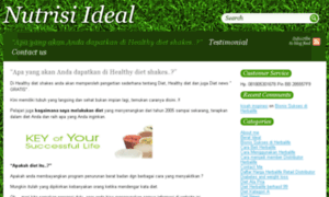 Nutrisiideal.com thumbnail