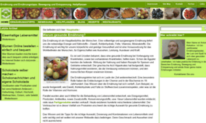 Nutrition-pages.com thumbnail