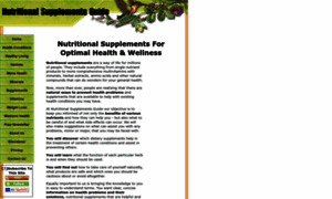 Nutritional-supplements-guide.com thumbnail