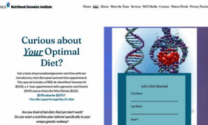 Nutritionalgenomicsinstitute.com thumbnail