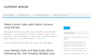Nutritionarticle.net thumbnail